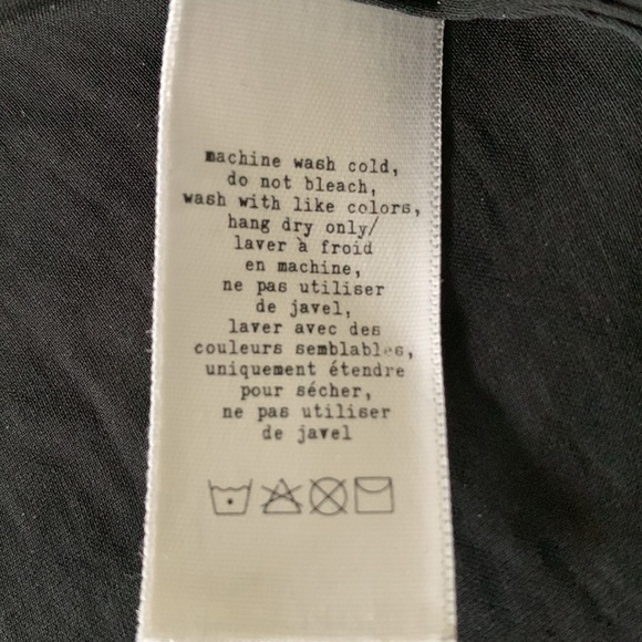 Rag and Bone Black Scoop Neck Tank - Picture 5 of 6